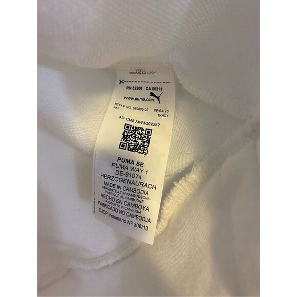 Puma Quarter Zip Pullover Size Medium - Picture 5 of 6